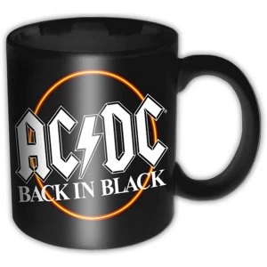 AC/DC - Back in Black Circle Boxed Premium Mug