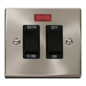 Click Scolmore Deco 20A Sink or Bath Switch - VPSC024BK