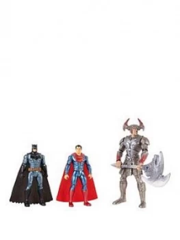 Justice League Batman Steppenwolf And Superman 3 Pack Figures