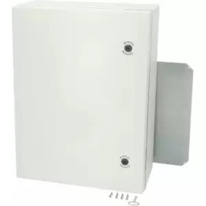 Fibox - 8120019 arca 80x60x30cm Cabinet, pc Grey cover, 2-point locking