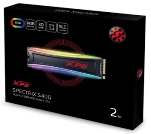 Adata XPG SPECTRIX S40G 2TB RGB PCIe Gen3x4 M.2 2280 Solid State Drive