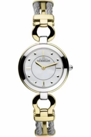 Ladies Michel Herbelin Cable Maxi Watch 17425/BT19