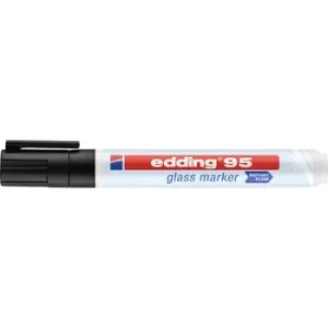 Edding e-95 4-95001 Glass marker Black 1.5 mm, 3mm /pack