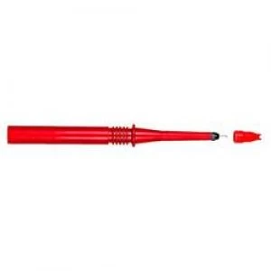 Safety test probe 4mm jack connector CAT I Red GMW