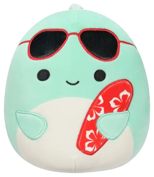 Original Squishmallows 7.5-inch - Perry the Teal Dolphin