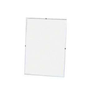5 Star Office A4 Clip Frame Plastic Fronted for Wall mounting