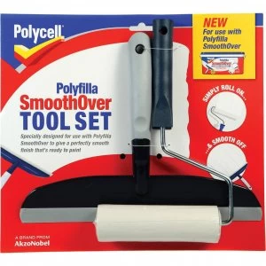 Polycell Polyfilla SmoothOver Roller and Spreader Kit