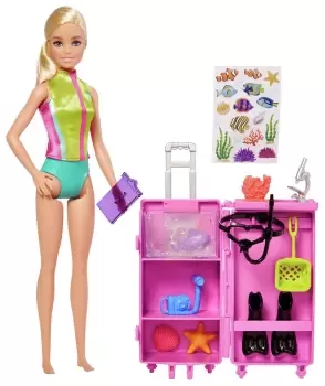Barbie Marine Biologist Doll and Accessories - 29cm