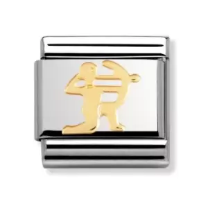 Nomination Classic Gold Sagittarius Symbol Charm