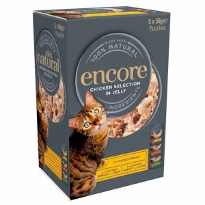 Encore Chicken Selection in Jelly Cat Food 5 x 50g
