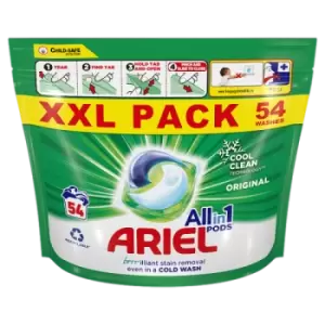 Ariel Original All-in-One Pods Washing Liquid Capsules 54 Washes