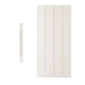 Cooke Lewis Carisbrooke Square wall pilaster kit H760mm W115mm D355mm