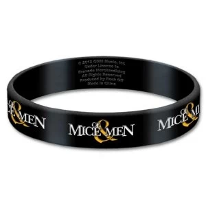 Of Mice & Men - Logo Gummy Wristband