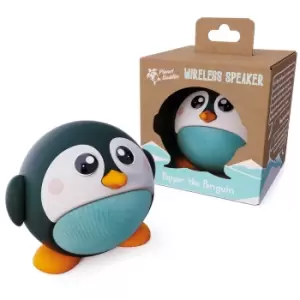 Planet Buddies Pepper the Penguin Bluetooth Speaker - Black
