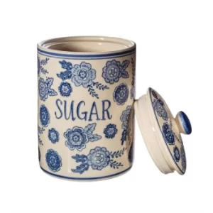 Sass & Belle Blue Willow Sugar Storage Jar