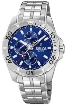 Festina F20445/2 Mens Multi-Function With Steel Watch