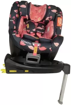Cosatto RAC Come & Go i-Size Rotate Pretty Flamingo Car Seat