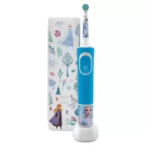 Oral B Oral-b Vitality Kids Electric Toothbrush Gift Set With Exclusive Travel Case - Frozen