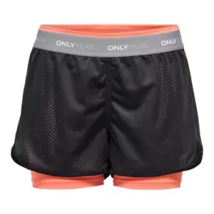 2-in-1 Sports Shorts with Integrated Cycle Shorts
