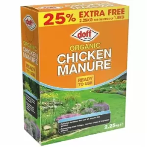 Doff Organic Chicken Manure 2.25KG
