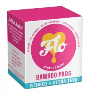 Here We Flo Bamboo Pads Combo Pack 15 Pads