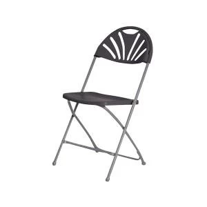 Titan Folding Chair Charcoal KF78657
