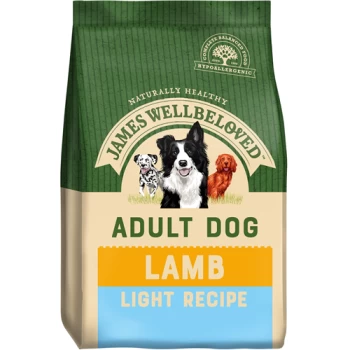 James Wellbeloved Light Adult Lamb & Rice 12.5kg