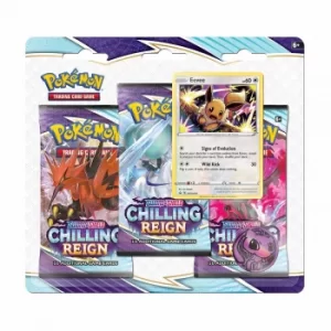Pokemon TCG Booster Display Chilling Region Pack of 3
