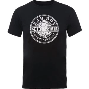 Biggie Smalls - Bad Boy 20 Years Unisex X-Large T-Shirt - Black