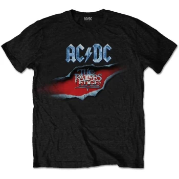 AC/DC - The Razors Edge Mens XX-Large T-Shirt - Black