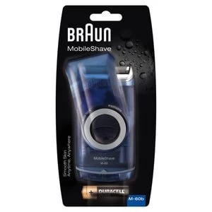 Braun MobileShave M60B Electric Shaver
