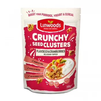 Linwoods Crunchy Seed Clusters Flaxseed & Cranberry 200g
