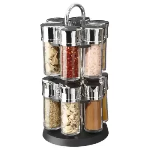 Secret du Gourmet Filled 12-Jar Spinning Spice Rack