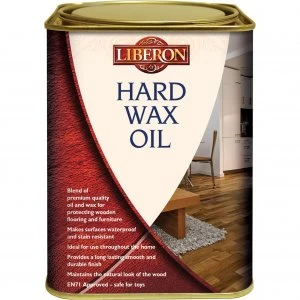 Liberon Hard Wax Oil 1l Clear Satin
