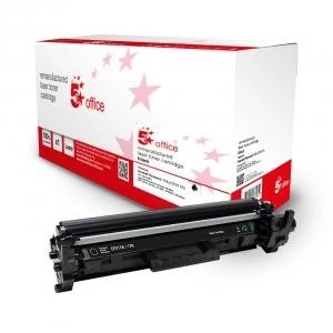 5 Star Office HP 17A Black Laser Toner Ink Cartridge