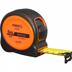 Fisco A1 Plus Tape Measure Imperial & Metric 16ft / 5m 25mm