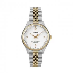 Timex White And Two Tone 'Waterbury' Watch - TW2R69500