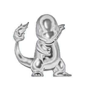 Silver Charmander (Pokemon) 3" Select Limited Edition Battle Figure
