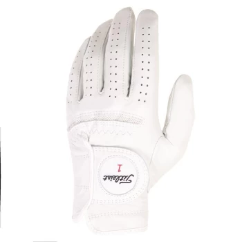 Titleist Perma Soft Golf Glove - White L/H