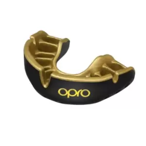 Opro Gold Self-fit Gen4 Mouthguard (black/Gold , Adult)