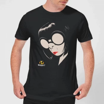 Incredibles 2 Edna Mode Mens T-Shirt - Black - 3XL - Black
