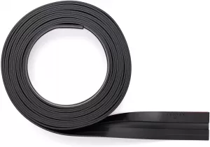 Durable Magentic strip DURAFIX ROLL (W x H) 5000 mm x 17mm Self-adhesive, Custom cuttable Black 470801