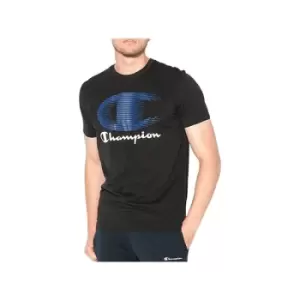 M Champion Logo T Shirt Black