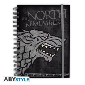 Game Of Thrones - The North Remembers Stark Notebook