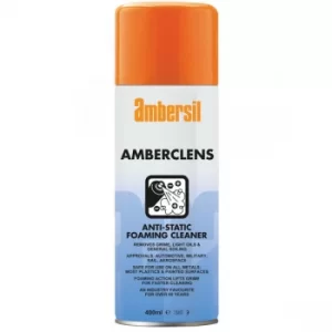 Ambersil 31592-AA Amberclens Anti-Static Foaming Cleaner 400ml