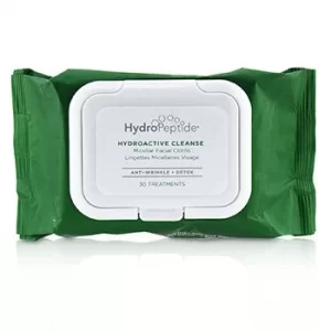 HydroPeptideHydroactive Cleanse Micellar Facial Clothes 30wipes