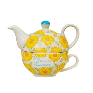 Sass & Belle Sunflower Mum Teapot
