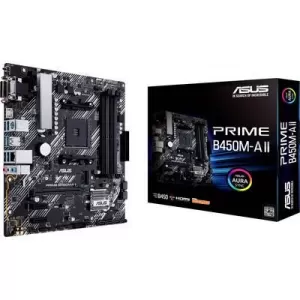 Asus Prime B450MA II AMD Socket AM4 Motherboard