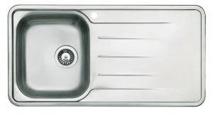 Modo Single Bowl Kitchen Steel Sink and Drainer