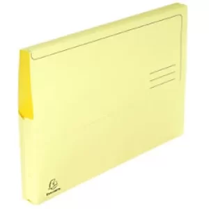 Exacompta Document Wallet A4 210gsm Yellow Pack of 180